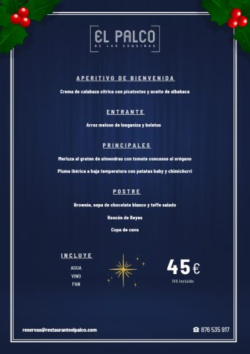 menu de reyes
